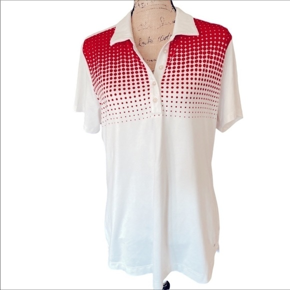 NIKE GOLF POLO Shirt with Collar Size X-LARGE Short Sleeve Polo Top Like… - Picture 4 of 6